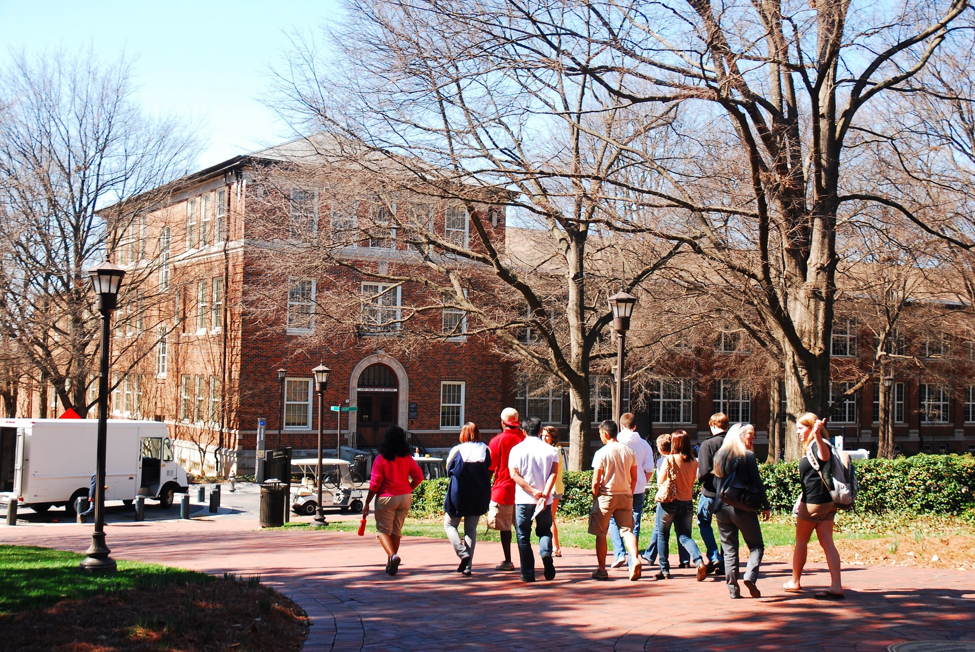 Touring the campus of Georgia Tech